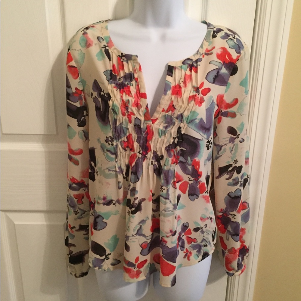 🎊 Fun, Printed Blouse - XS